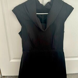 Gorgeous Tahari Arthur S. Levine pinstripe cowl neck.
